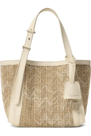 Ralph Lauren Kleine Jute Tote Bag