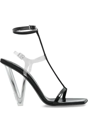 VERSACE Sandalen aus Leder 105mm