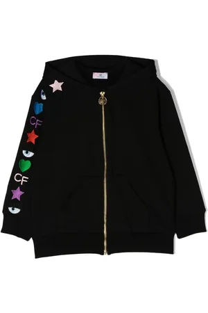 Chiara Ferragni Hoodie mit Stickerei