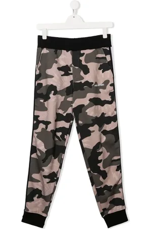 Neil Barrett TEEN Hose mit Camouflage-Print