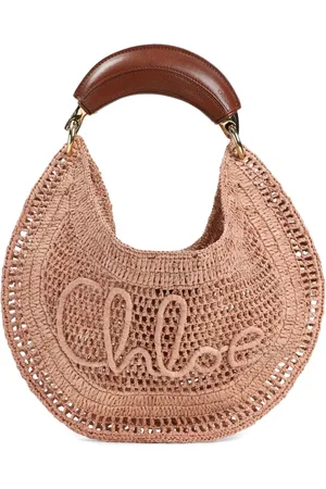 Chloé Tote Bag mit Logo-Stickerei