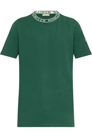 Moncler T-Shirt mit Logo-Besatz