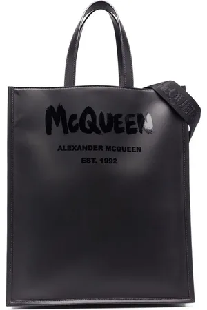 Alexander McQueen Shopper mit Logo-Print