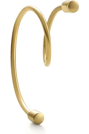 SHIHARA 18kt Twist Curl Gelbgoldohrring