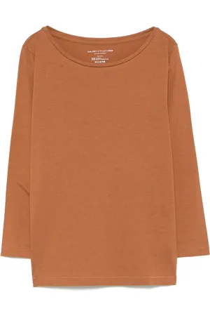 Majestic Klassisches Langarmshirt