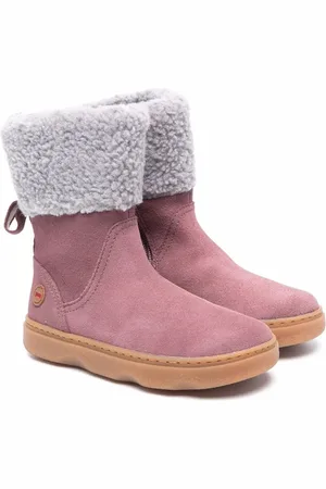 Camper Kido Stiefel aus Faux Shearling