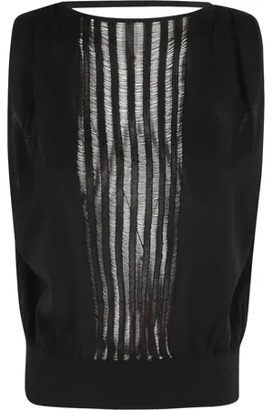 IRO Top mit plissiertem Rücken
