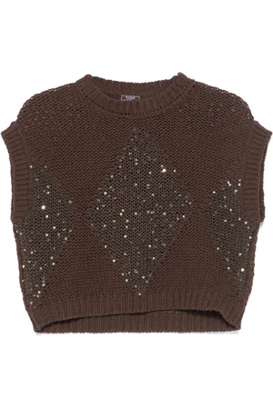 PESERICO SIGN Tanktop mit Pailletten