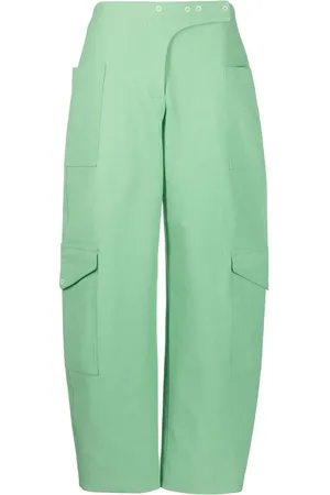 Ganni Cargohose mit Tapered-Bein