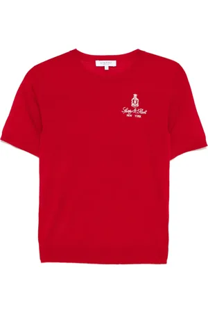 Sporty & Rich Vedome Merino-T-Shirt