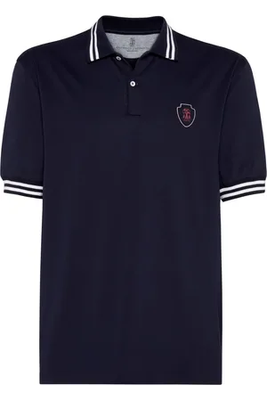 Brunello Cucinelli Poloshirt aus Jersey