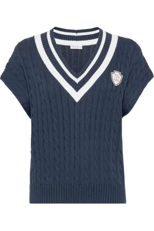Brunello Cucinelli Top aus Baumwolle
