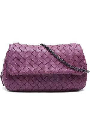 Bottega Veneta 2010-2020s Umhängetasche mit Intrecciato-Muster