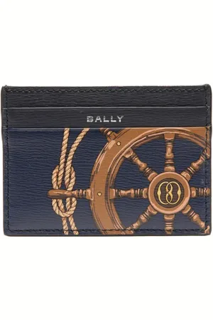 Bally Kartenetui mit grafischem Print