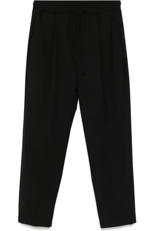 AMARANTO Hose mit Faltendetail