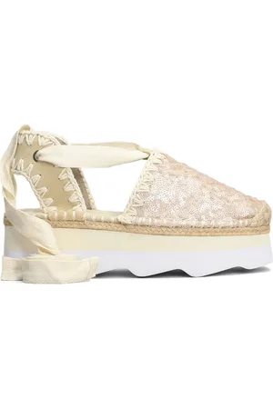 Mou Espadrilles mit Pailletten