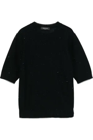 Fabiana Filippi T-Shirt mit Pailletten