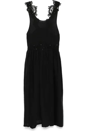 Maurizio Mykonos Besticktes Midikleid