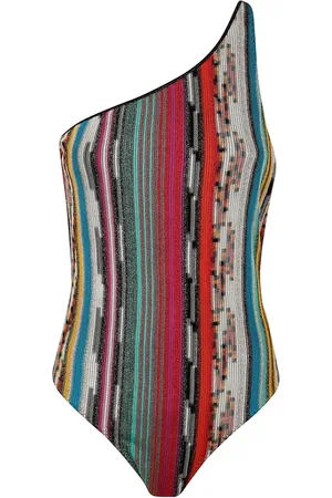 Missoni Gestreifter Badeanzug