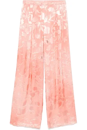 ERMANNO SCERVINO Hose mit Blumenjacquard