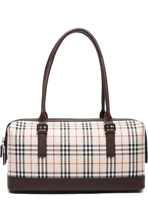 Burberry 2000s Nova Check Schultertasche