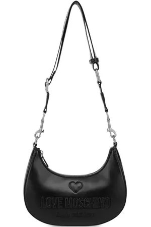 Moschino Schultertasche mit Logo-Prägung