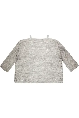 PIERANTONIO GASPARI Top mit Häkeldetail