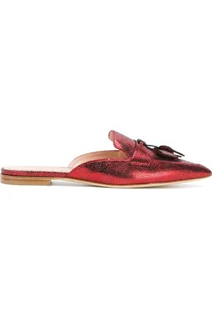 Alberta Ferretti Mia heart mules