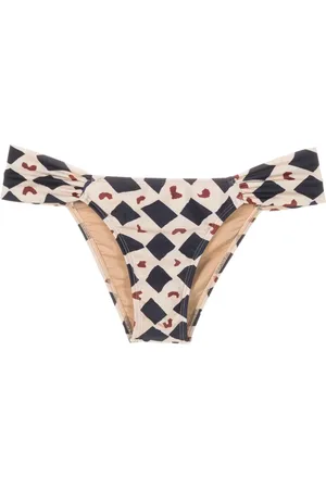 Lenny Niemeyer Marrocos Bikinihöschen mit geometrischem Print