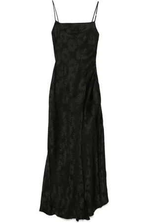 HUGO BOSS Jacquard-Kleid mit Blumenmuster