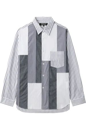 Comme des Garçons Hemd im Patchwork-Design