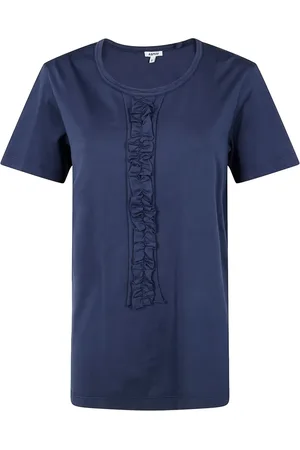 Aspesi T-Shirt mit Rüschendetail