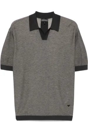 Emporio Armani T-Shirt mit Jacquardmuster