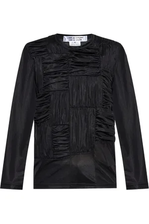 Comme des Garçons Oberteil mit Knitteroptik