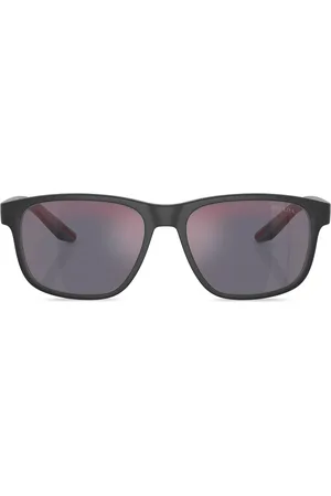 Prada Sonnenbrille mit eckigem Gestell