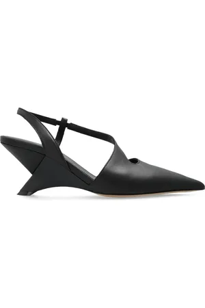 vic matiè Swan Slingback-Pumps mit Cut-Out