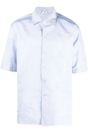 OFF-WHITE Hemd mit Jacquardmuster