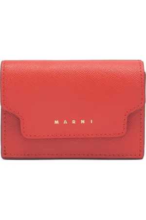 Marni Portemonnaie mit Logo-Print