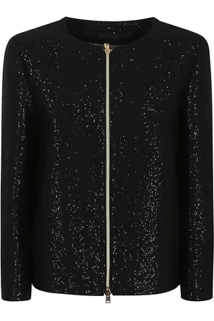 HERNO Jacke mit Pailletten