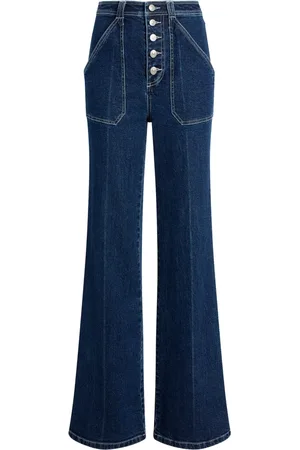 Cinq A Sept Jeans mit weitem Bein