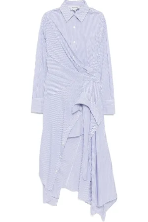 MONSE Gestreiftes Cascade Hemdkleid
