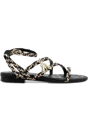 Patrizia Pepe Sandalen mit geflochtenen Riemen