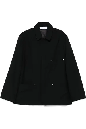 Etudes Jacke mit Logo-Schild