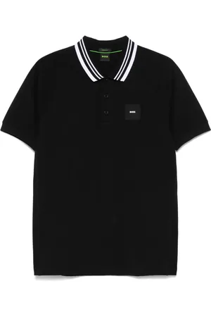 HUGO BOSS Poloshirt mit Streifendetail