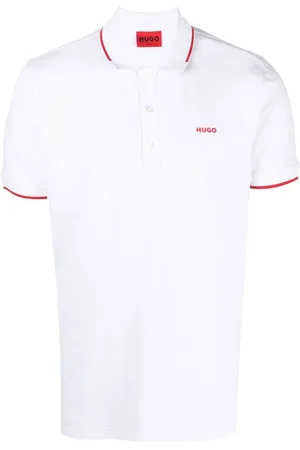 HUGO BOSS Poloshirt mit Logo-Print
