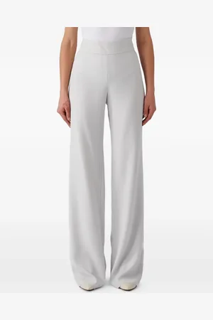 Emporio Armani High-Waist-Hosen