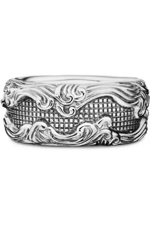 David Yurman Waves Ring aus Sterlingsilber 10mm