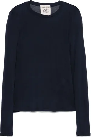 SEMICOUTURE T-Shirt mit rundem Ausschnitt