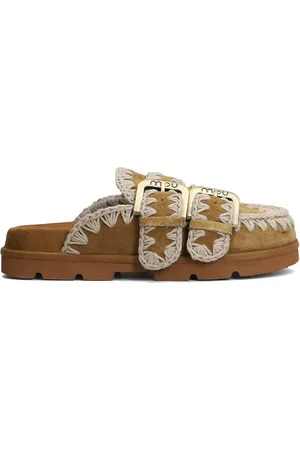 Mou Mules aus Wildleder