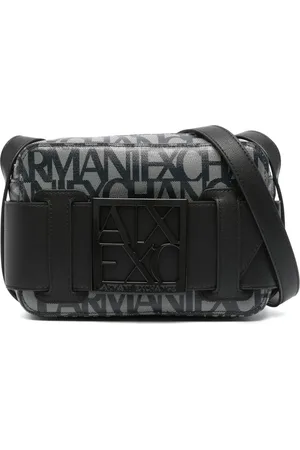 Armani Exchange Kameratasche mit Logo-Schild